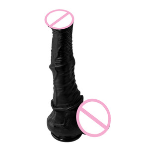 Pvc Paard Haan Dildo Dik Dier Paard Penis Kameraad Back Court Anale Plug Vrouwelijke Masturbatie Seksspeeltjes Groothandel - Product Image 4