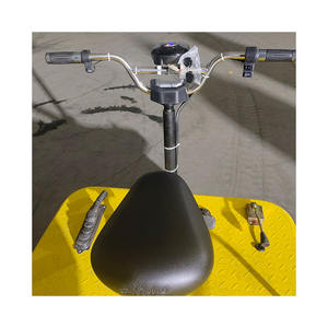 लोड क्षमता गोदाम चार पहियों गोदाम भंडारण इलेक्ट्रिक प्लेटफॉर्म ट्रॉली - Product Image 5