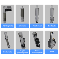 Cuchillas de corte rotativas de carburo, cuchillos circulares para máquina trazadora de corte de cuero textil