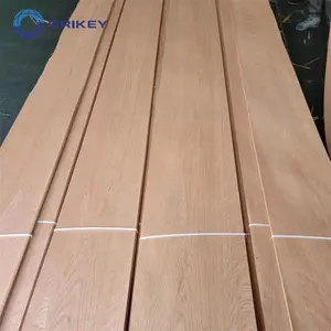 Factory supply 0.45mm 0.5mm 1mm wood veneer red oak veneer wood sheets wooden veneers oak