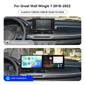 Écran interactif double 10,1 pouces Foforfor pour Great Wall Wingle 7 2018-2022 Android15 Carplay sans fil DSP GPS Autoradio stéréo OEM - Product Image 5