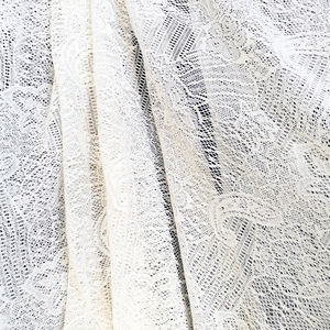 The lowerest price of white String sheer curtain fabric and drapes 100% polyester wedding decoration - Product Image 2