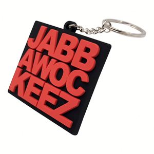 Porte-clés 3D personnalisé en caoutchouc 2D PVC, très demandé - Product Image 3