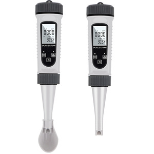 Medidor de Calidad del Agua 4 en 1 SALT-785H, Medidor de EC, Temperatura, Gravedad Específica y Salinidad para Piscinas, Acuicultura y Laboratorio - Product Image 3