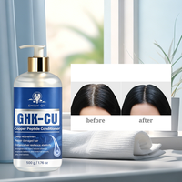 Ensemble Shampooing et Après-Shampooing au Peptide de Cuivre pour Cheveux Affinés GHK-Cu Soin Capillaire Volumisant Marque Privée OEM ODM Usine GMPC