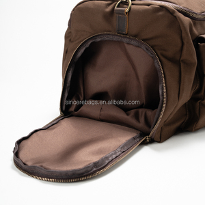 Bolsa Deportiva de Lona de Gran Capacidad, de Lujo, Portátil, para Gimnasio y Viajes, con Cierre de Cremallera, Correa Ajustable e Impermeable - Product Image 4