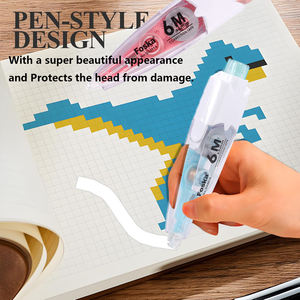 Corrector Retráctil Fácil de Usar, 6 m de Longitud y 5 mm de Ancho, para Correcciones Instantáneas de Escritura Incorrecta <span class=keywords><strong>en</strong></span> Cualquier Momento - Product Image 3