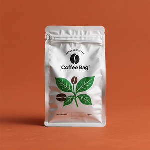 Sac à café personnalisé imprimé de 12 oz avec fermeture éclair et valve, couleur <span class=keywords><strong>Papa</strong></span> Re Coffee, <span class=keywords><strong>film</strong></span> Bopp/cpp, sac à fermeture arrière pour aliments gonflés - Product Image 5