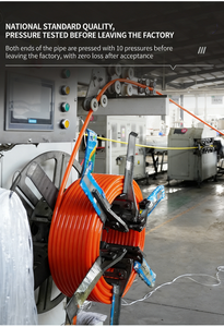 Tubería de Calor Flexible de Alta Presión PERT, Duradera, con Conexión por Fusión a Tope, en Rollo Recto, Color y Tamaño Personalizables OEM - Product Image 4