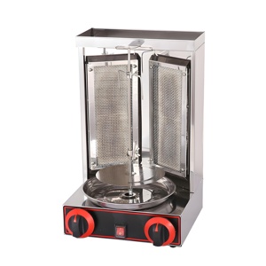 Machine à rôtir le poulet au gaz en acier inoxydable, <span class=keywords><strong>mini</strong></span>-grill à shawarma pour four à rôtir - Product Image 2