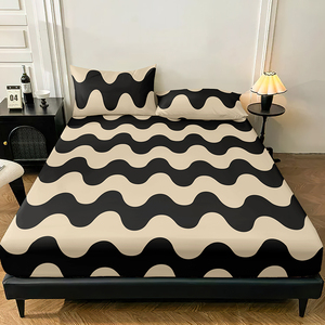 <span class=keywords><strong>Drap</strong></span>-<span class=keywords><strong>Housse</strong></span> Moderne en Microfibre, <span class=keywords><strong>Housse</strong></span> <span class=keywords><strong>de</strong></span> Protection <span class=keywords><strong>de</strong></span> <span class=keywords><strong>Matelas</strong></span> Anti-Poussière, Plusieurs Tailles pour Usage Domestique - Product Image 1