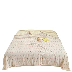 Cooling Printed Summer <b>Quilt</b> 150x200cm 200x230cm Bamboo Nylon Home Use - Product Image 5