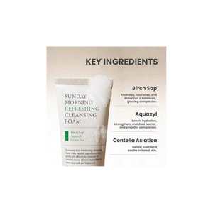 Espuma Limpiadora Refrescante Sunday Morning 120ml Té Verde Limpieza Profunda Para Piel Normal, Mixta y Grasa - Product Image 5
