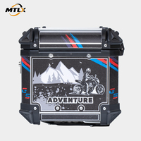 Approvisionnement direct usine : Top case arrière 45L en alliage d'aluminium pour moto, vente en gros pour les distributeurs mondiaux de pièces moto