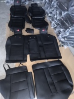 Housse de siège de voiture personnalisée pour Toyota/Honda/Tesla/LEXUS/Hyundai, en cuir Napa, design sport, haute qualité, imperméable, résistante à l'usure