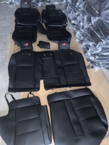 <span class=keywords><strong>Coprisedili</strong></span> Auto Personalizzati in Pelle Nappa di Alta Qualità, Design Sportivo, Impermeabili e Resistenti all'Usura per Toyota/Honda/Tesla/LEXUS/Hyundai - Product Image 6