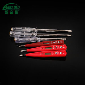 Lápiz de Prueba Digital Lanbaolu 12V 250V AC/DC con Pantalla LCD para Reparaciones Domésticas y Pruebas de Iluminación LED - Product Image 4