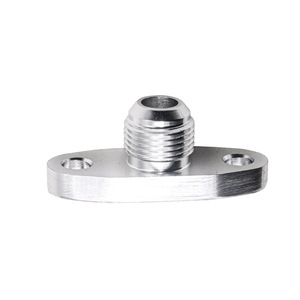 Kit d'adaptation de bride de sortie de turbo en aluminium Hoso Racing AN10 avec joint pour T3T4 - Product Image 2