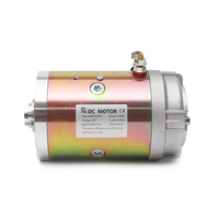 La Chine fournit 12v 1.6kw 24v 48v 2.2kw moteur à courant continu puissance moteur hydraulique moteur à courant continu voiture électrique à courant continu