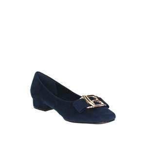 Ballerines pour femmes Laura Biagiotti, bleues, taille 36, chaussures plates en daim - Product Image 5