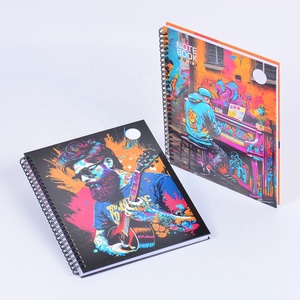 הגעה חדשה-מחברת ספירלה צבעונית אישית נייד נייד ידידותי לסביבה ספר תרגול ספר עבודה רב-שימושית - Product Image 3