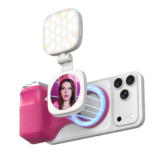 Magnetic Phone Camera Handle Grip for Android & iPhone With Remote Control Can Control All Functions of the Phone Camera