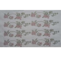 Vente en gros Transfert de strass au fer personnalisé Motif de chaleur coloré strass pour écharpe Malaisie Moyen-Orient Turban Hijab