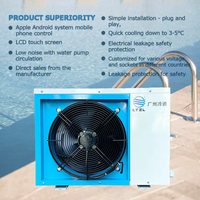 Bain de glace à eau froide autoportant facile d'entretien avec système de circulation d'eau pour la récupération thérapeutique