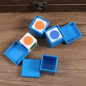 Tube de clairvoyance et dés, boîte à dés mystérieuse à perspective oculaire, vision chromatique, tours de magie, distinguer les couleurs, accessoires de close-up - Product Image 2