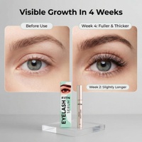 Sérum de croissance des cils Redensyl Peptide à force clinique, pour des cils plus longs et plus épais, sans prostaglandine, OEM, marque privée, vente en gros