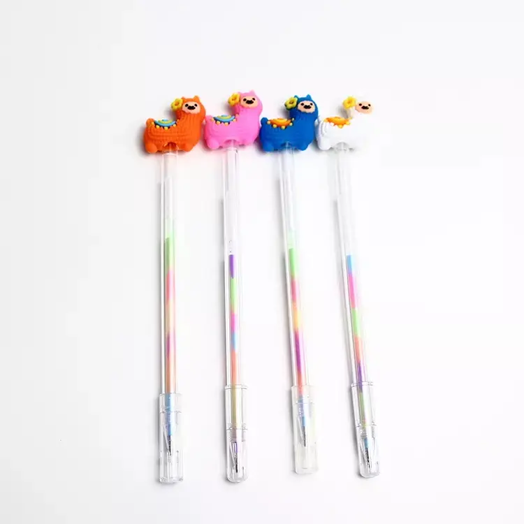 Fabriek Nieuw Product Multifunctionele Purpose Mooie Pen Cartoon Vorm Van Pen Kwaliteit Rits Ball Pen