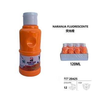 Pintura Acrílica Fluorescente Naranja ACRILICA, Categoría de Producto: Pinturas - Product Image 1