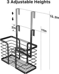 Porte de sèche-cheveux et de <span class=keywords><strong>lisseur</strong></span> sur la porte de l'armoire <span class=keywords><strong>Support</strong></span> de sèche-cheveux adhésif <span class=keywords><strong>Support</strong></span> <span class=keywords><strong>mural</strong></span> pour outils de cheveux chauds - Product Image 4
