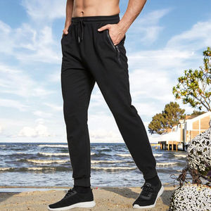 กางเกงกีฬาขายาวของผู้ชายกางเกงคาร์โก้ขาบานลำลอง A041888 HJ น้ำหนักเบาสูงตรง - Product Image 3