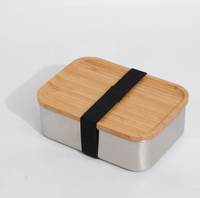 Boîte à lunch Nicety en acier inoxydable 304, 2/3 compartiments pour le stockage des aliments, boîte à bento, sûre pour les activités de plein air, récipient alimentaire