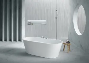 15YRS OEM/ODM Experience Factory tipo moderno bagno ammollo vasca da bagno opaca a superficie solida autoportante buon prezzo