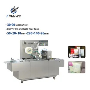 Finalwe High Standard semi automatic cellophane cellophane overwrapping machine manufacturers
