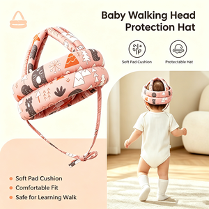 Chapeau de protection pour bébé OEM, chapeau de protection pour la tête du bébé, casque de protection souple pour la tête du bébé, coussin de protection pour la tête des tout-petits pour les bébés apprenant à marcher - Product Image 4