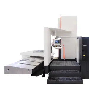 high coordinate accuracy frequent starting braking control CNC horizontal boring milling machine for sale