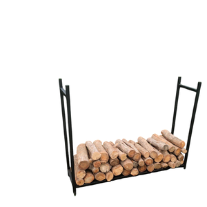 Porta Legna da <span class=keywords><strong>Parete</strong></span> Salvaspazio per Caminetto, Supporto in Metallo per Stoccaggio Legna da Interno, Rastrelliera per Legna da Ardere Domestica - Product Image 6