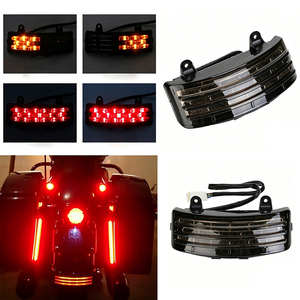 ไฟท้าย LED แบบติดตั้งบนบังโคลนหลัง พร้อมไฟเลี้ยว สำหรับรถฮาร์เลย์ ทัวริ่ง อีเลคตร้าไกลด์ สตรีทไกลด์ โร้ดคิง - Product Image 2