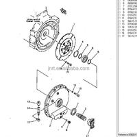 Pièces de bulldozer D70LE-12 D65-20 D85ESS-2 D65EX-12 D65WX-17 134-12-61121 14X-12-11411 arbre