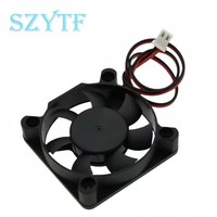 Ventilateur de refroidissement DC 5V 12V 24V 5010 5CM, ventilateur de refroidissement pour imprimante 3D, ventilateur d'extrudeuse, ventilateur de refroidissement pour processeur d'ordinateur