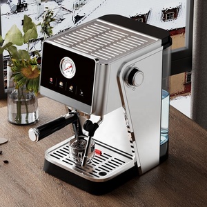Cafetera Espresso Semiautomática de 20 Bares con Calentamiento Instantáneo y Cuerpo de Acero Inoxidable para Preparar Café, Latte y Cappuccino en Casa - Product Image 3