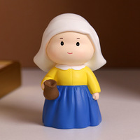 Figur Mainan Keren Artis Terkenal, Ornamen Kecil Kreatif untuk Ruang Tamu, Lemari TV, Hadiah Natal, Ulang Tahun Pelajar, dan Bisnis