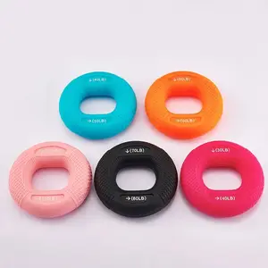 Double Strength Silicone Grip Ring Finger Movement Trainer And Hand Gripper For Fitness Workouts Improves Grip Strength