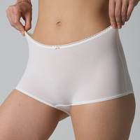 Celana Dalam Wanita Model Boyshort Ultra Lembut, Elastis, Bernapas, dengan Renda Halus, Berbagai Warna, untuk Sehari-hari