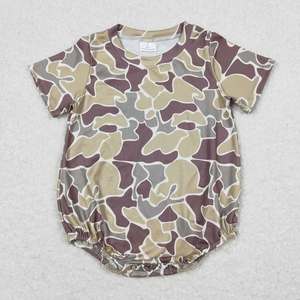 Mameluco de Manga Corta con Estampado de Camuflaje para Bebé Recién Nacido - Product Image 5