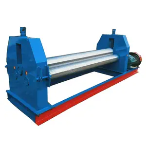 Factory Outlet Sheet Metal Plate Mechanical Three rolling machine steel rolling plate bending machine