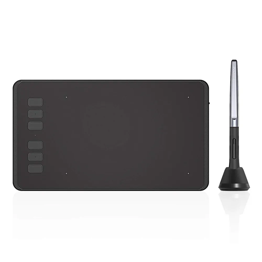 Huion Tablet Grafis Elektronik H640P, Tablet Pc Tanda Tangan Menulis Digital Tekanan 8192 Level USB Murah
